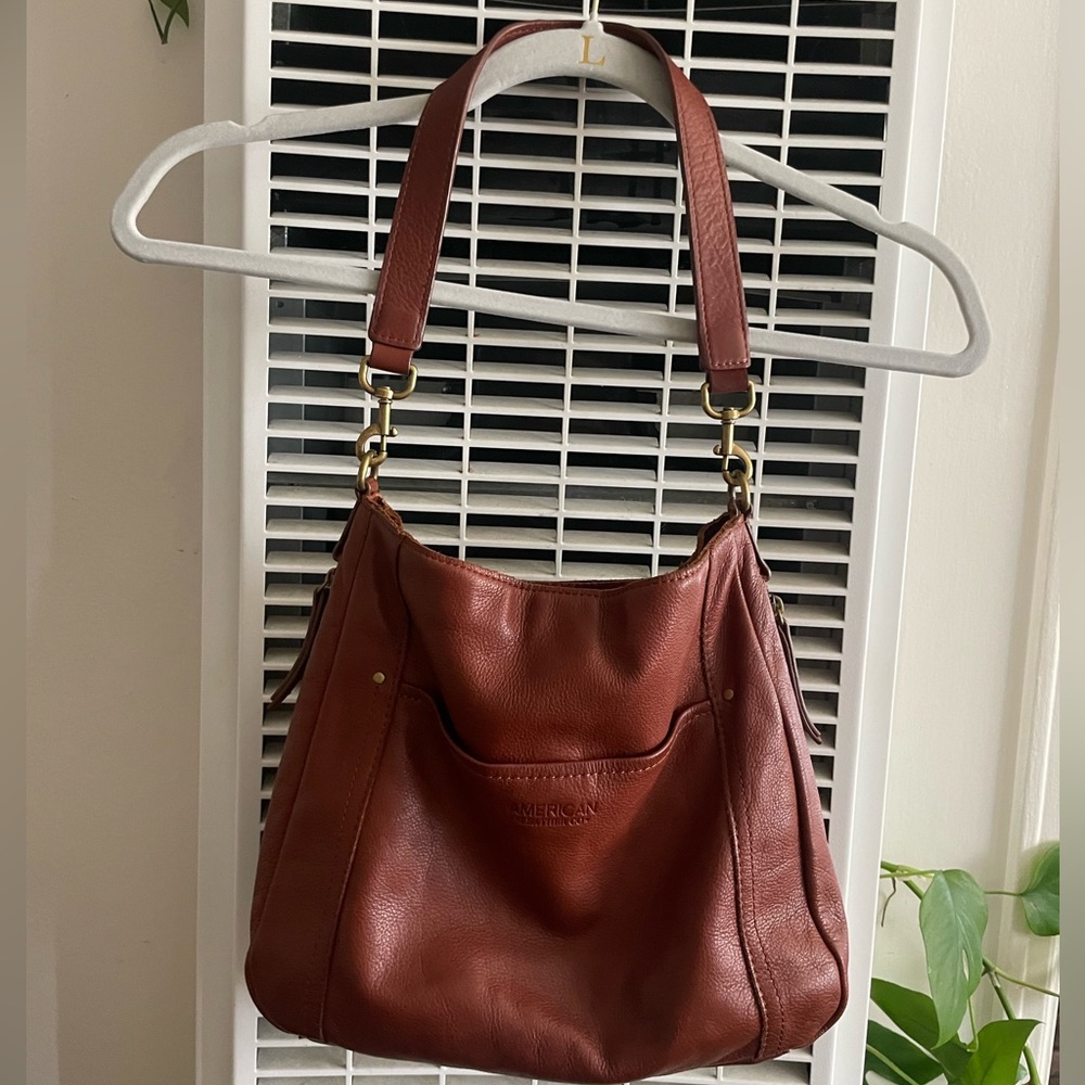 American Leather Co. shoulder bag
